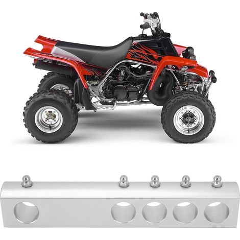 Verstellbarer Tieferlegungssatz für die Hinterachse für Yamaha Banshee 350 YFZ350 (1987–2008), silber (1/5)