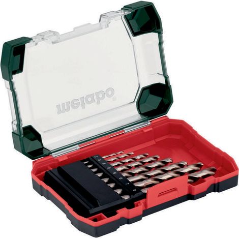 Set di punte DIN 338 HSS-G D.2-8 HSS 8 pezzi con custodia