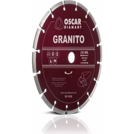 Disco Corte Granito  Laser 230 Mmx10Mm Diamante  Grinding