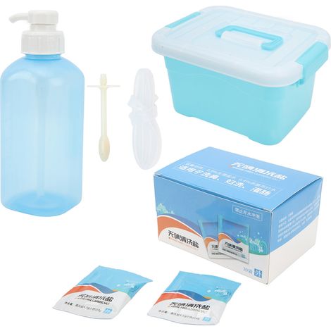 Bidet de voyage portable à pression domestique 600 ml, flacon de rinçage nasal personnel pour toilettes (1/5)