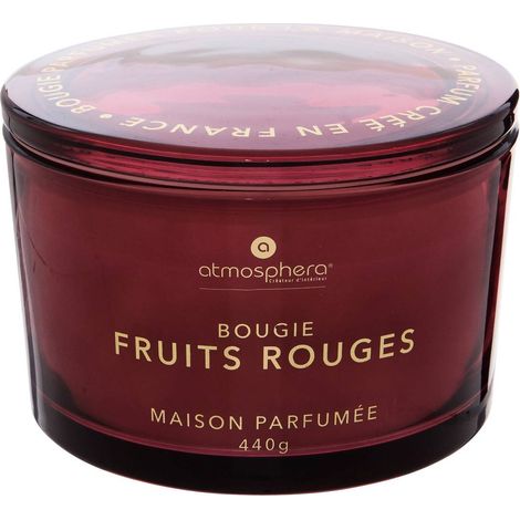 Candela profumata 440 g frutti rossi luminosi - Atmosphera créateur d'intérieur (1/2)