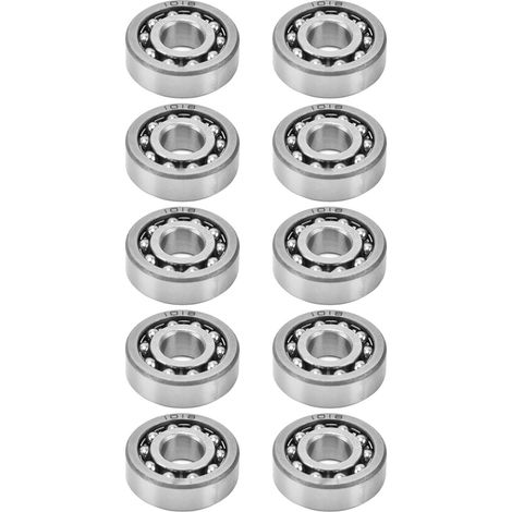 Packung mit 10 Miniatur-Hochgeschwindigkeitslagern, hochwertige Verarbeitung, leiser Betrieb, Industriebedarf (1/5)