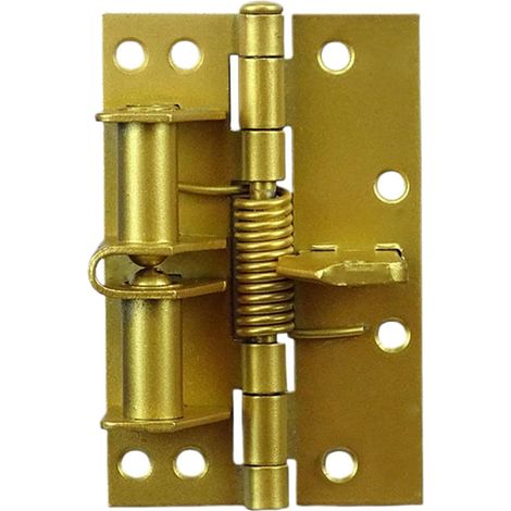 Loquet de porte métallique à ressort, à fermeture automatique, doré (1/5)