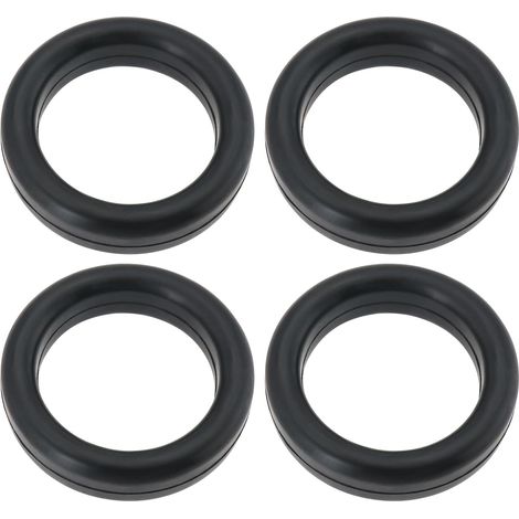 Lot de 4 Crochets d'échappement Silencieux Voiture Caoutchouc EPDM Ø Ext 70 Mm Ø Int 50 Mm Fixation Boîte Arrière (1/5)