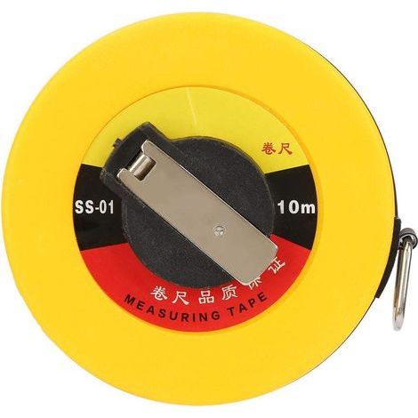 Fiberglas-Maßband für Baustellen – 10 m – Straßen / Eisenbahnen / Elektrizitätswerke – Typ 4 (1/5)