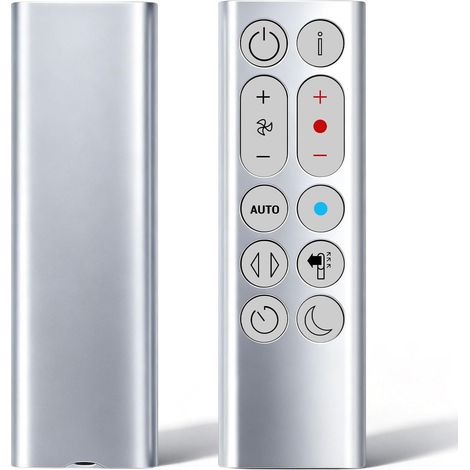 Télécommande de Rechange pour Ventilateur purifiant Argent, HP04 HP05 HP06 HP07 HP09 (1/5)
