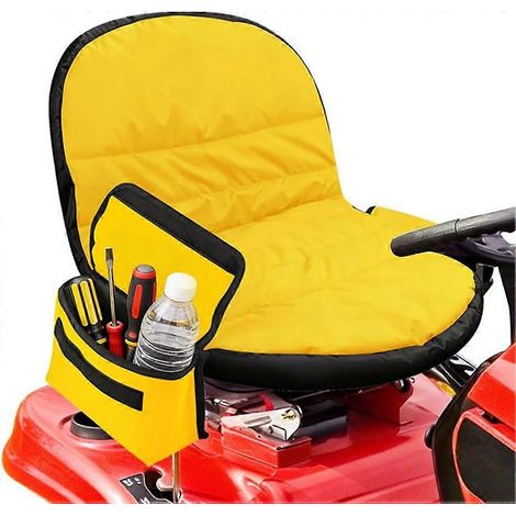 Housse siège tondeuse autoportée John Deere GT245 (2002-2005), compatible plateaux 42/44/48/54 pouces, tissu Oxford 600D résistant intempéries (1/5)