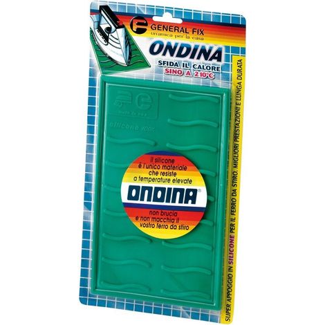 Plaque en silicone thermo-isolante Ondina pour le maintien de fers à repasser, cafetières, etc.