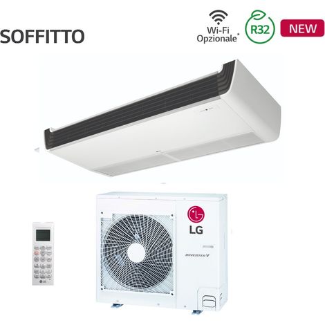 LG Decke Air Conditioner Inverter 24000 Btu UV24F R-32 Wi-Fi Optional Fernbedienung enthalten - Neu