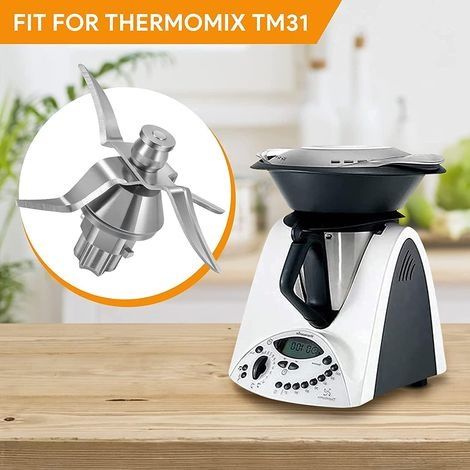 Thermomix Schneebesen, Vorwerk Dichtung, Thermomix Mixer, Ersatzteile und Zubehör für Edelstahlklingen von Vorwerk Thermomix TM31 und TM51, Thermomix TM31 Messer (1/4)