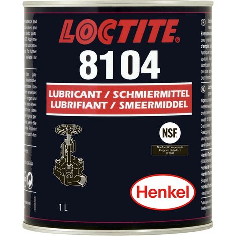 LOCTITE 8104 GRAISSE POUR SOUPAPES ET JOINTS INCOLORE (BOÎTE DE 1L) - 1652337