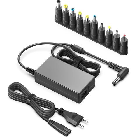 65W Universel Chargeur PC Portable pour Modern 14, Acer ASUS Lenovo Samsung HP Chromebook LG Sony Dell Medion Toshiba Satellite Dynabook Satellite Alimentation 19V Adaptateur Ordinateur (1/5)