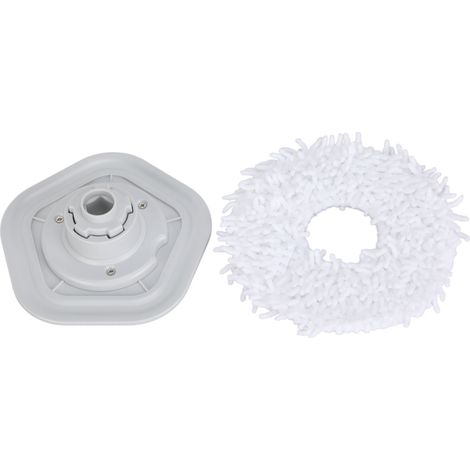 Chiffon de rechange pour balai à franges avec plateau rotatif en ABS pour aspirateur Dreame W10 Pro (1/4)
