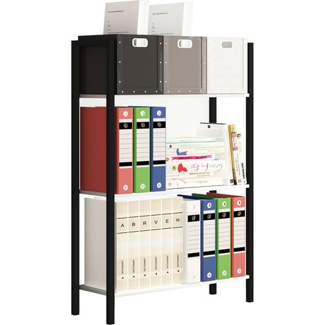 Metallo Stand Scaffale Libri Flakos 3x 100x56x24 - VCM