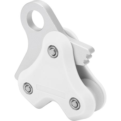 Poulie en alliage d'aluminium pour bouée de plongée libre, enrouleur de corde métallique, accessoires de plongée haute performance, blanc (1/5)