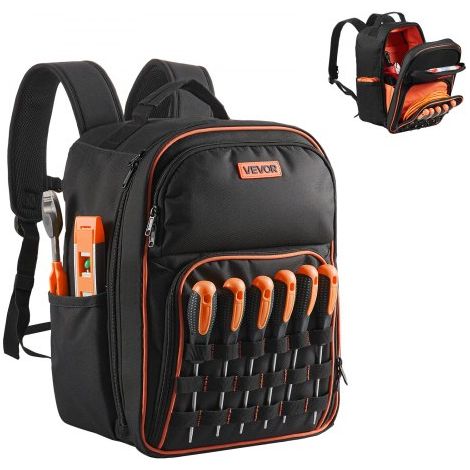 Sac à Dos à Outils - Charge 22 - 7 kg - Sac à Outils - 28x23x40 (1/5)