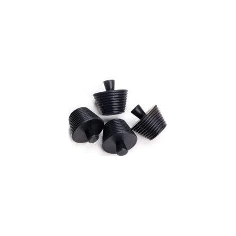 Bouchons de Vidange Universels 4 Pièces Bouchon Robinet Evier Bouchon de Vidange Baignoire Bouchon de Vidange en Silicone Bouchon D'étanchéité de Tuyau D'évacuation Bouchon Universel (1/5)