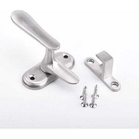 Serratura a quarto di giro per porte in acciaio inox 304 – Dimensioni 73x50x35mm – Protegge efficacemente finestre e porte
