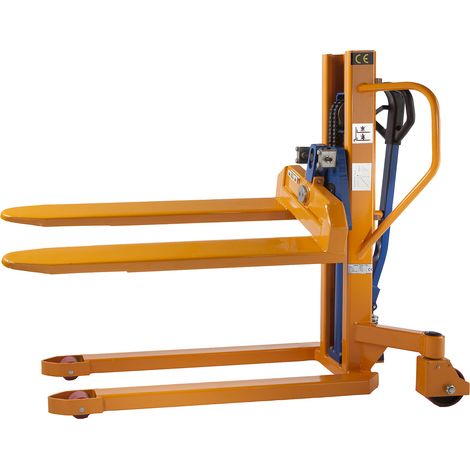 Gerbeur à fourches - fourches inclinables - force 800 kg (1/2)