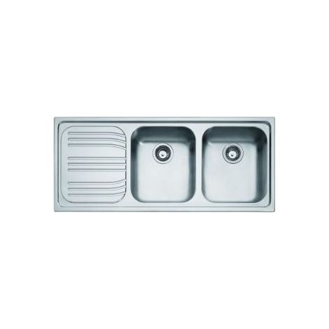 Franke Radar RRX 621. Tipo di lavello: Lavello sottopiano, Forma del lavandino: Rettangolare, Materiale del lavandino: Acciaio inox. Larghezza: 1160 mm, Altezza: 500 mm, Larghezza de... - 101.0053.247