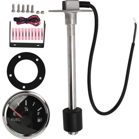 Capteur au Niveau de l'eau de Carburant, Construction Robuste de l'expéditeur de Carburant avec une Jauge de 52 Mm pour le Bateau pour la Voiture. (1/5)