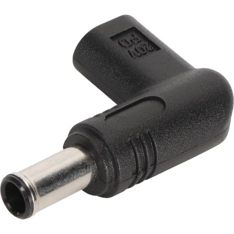100-W-PD-Adapter, 5-A-Schnellladung, USB-C-Buchse auf DC, PD-Schnellladegerät, Netzteil mit Stromversorgung und E-Chip, ideal für Laptops und Geräte (1/5)