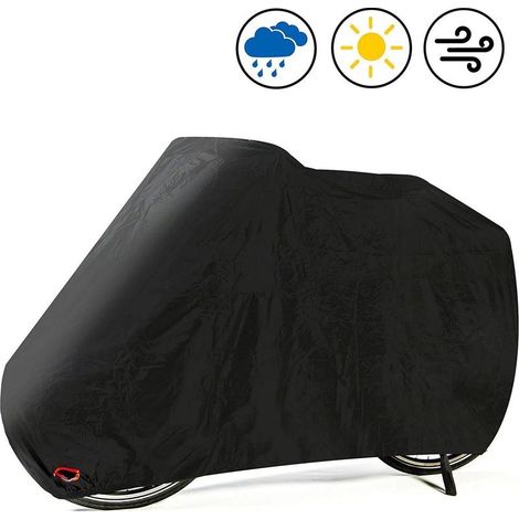 Housse de voiture, housse de vélo imperméable et résistante aux déchirures - Super Garage Bike en polyester enduit, sac de rangement de haute qualité (1/5)