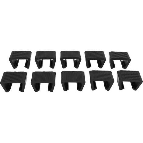 10 Stück Rattanmöbelclips, Gartenmöbel-Befestigungsklammern für Terrassenmöbel, Couches und Stühle
