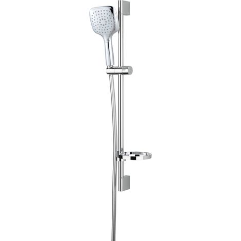 Insieme su barra doccia New Anco 2 - cromo - 3 getti