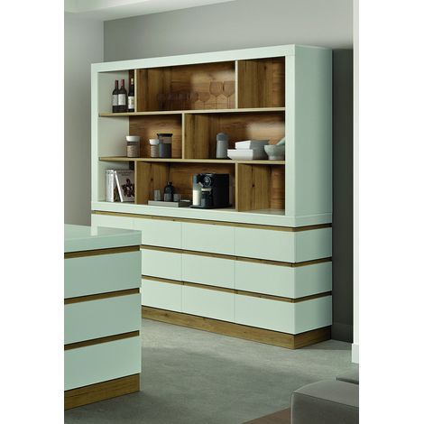 Buffet de cuisine moderne blanc Alvino (1/5)