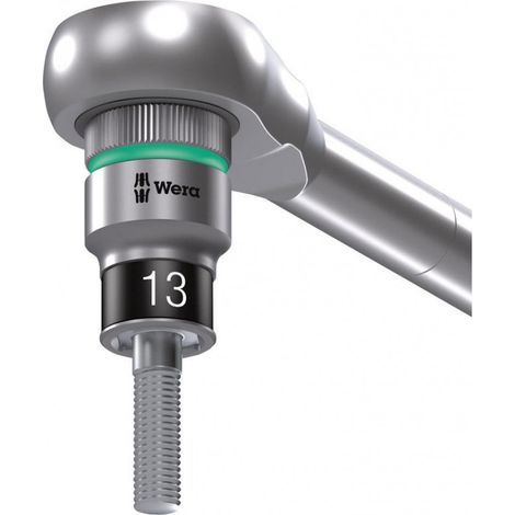 Wera Heller 05003746001 8790 - Inserto per chiave ciclonica HMB HF con attacco da 3/8" con funzione di supporto, 12 x 29 mm, 12 (1/4)