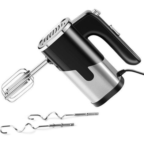 Batteur Electrique Cuisine, Batteur Électrique Ultra Puissant de 800W, 5 Vitesses et Turbo, 2 Batteurs et 2 Crochets Pétrisseurs (1/5)