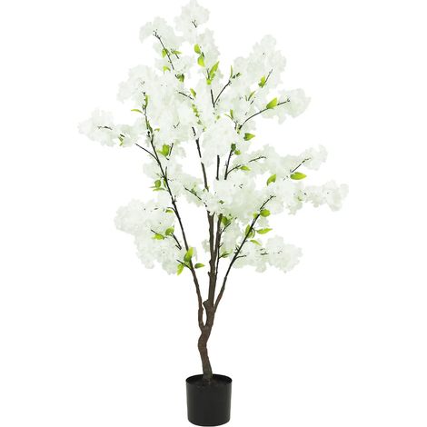 Cerisier artificiel blanc 130cm (1/4)