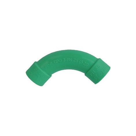 CURVA AMPIO RAGGIO IN POLIPROPILENE- Diam. 20- DH- pezzi 1