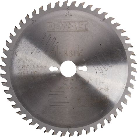 DeWALT Zubehör - Sägeblatt 250x30 mm, 50 Zähne DT4345 (1/2)