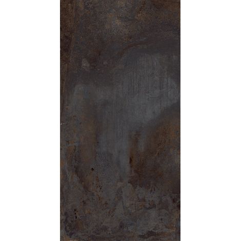 Feinsteinzeug Metalloptik Ossidato Schwarz 60X120 - EFBK045 (Ceramishop.de)
