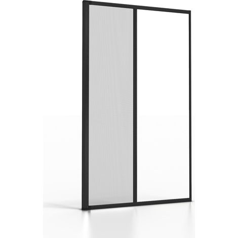 Antracite 150 x 250 cm Zanzariera Rullo Porta Finestra Alluminio