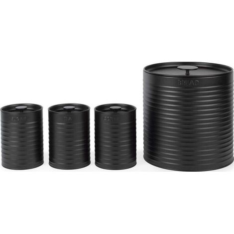 Juego de encimera de 4 piezas Russell Hobbs RH03270 Liniera, color negro. (1/3)