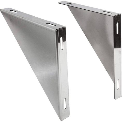 Angolare di Supporto Murale 400 x 40 mm per Tubo Ø 180 x 230 mm