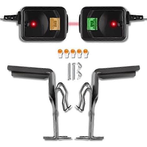 Kit de 2 supports pour capteur de sécurité SafetySensor 820CB, pour ouvre-portes de garage (à partir de 1997), remplacement 41A5034 B (1/5)