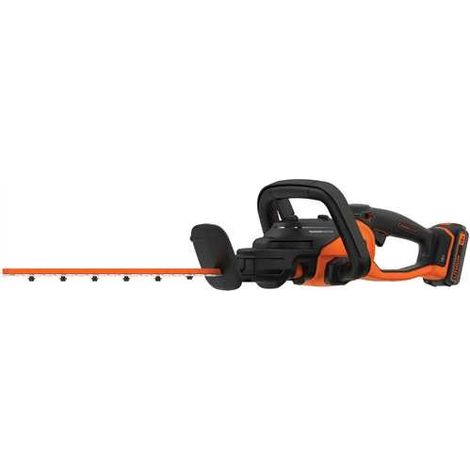 Black & Decker Akku-Heckenschere 18V/2Ah Li-Ion 2-in-1 Kombi-Set, 45 cm - BCASK81D-QW
