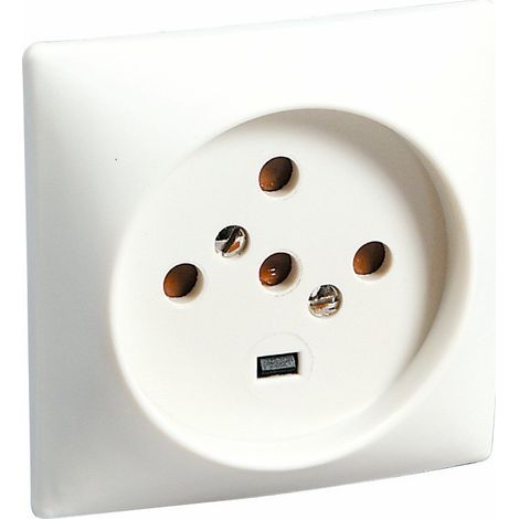 Prise 20 A - 80 X 80 Mm Legrand - A Encastrer - 3p+n+t