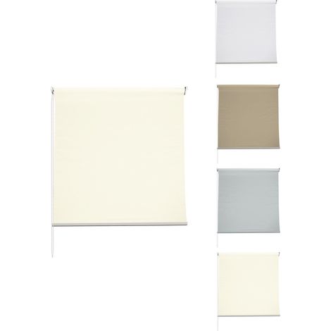 Estor Enrollable de Tela 100% Poliéster Resistente al Desgarro, Disponible en Medidas 120x180 cm y 150x180 cm (1/5)