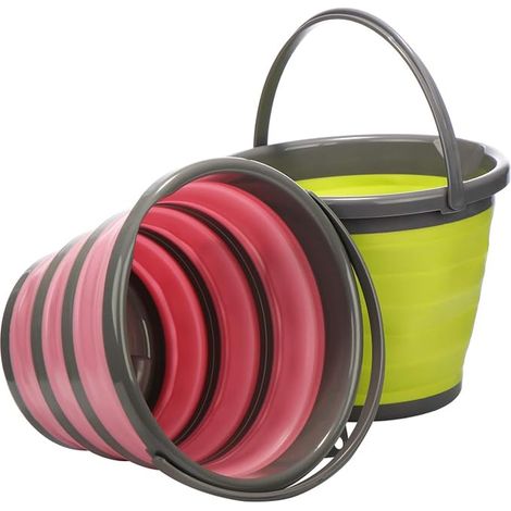 Collapsible Silicone Buckets, 10 Litres as Collapsible Bucket (1/5)
