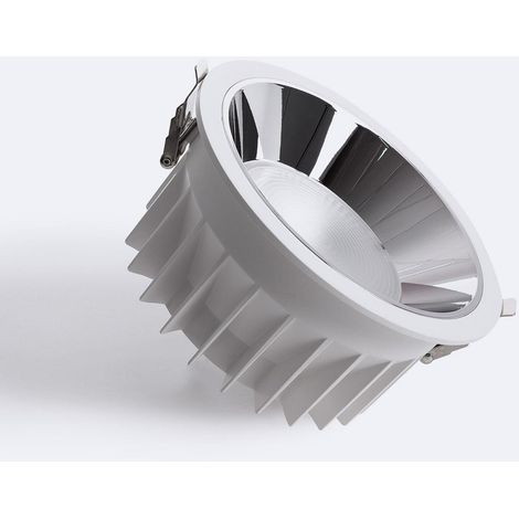 Downlight LED 40W Circolare Premium CRI90 LIFUD Foro Ø 180 mm 2700K Bianco Caldo