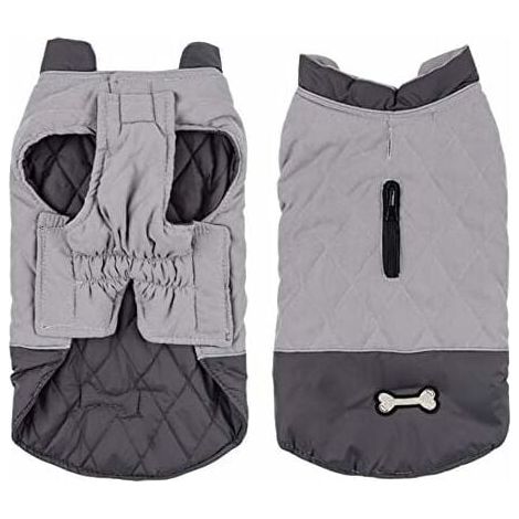 Veste Imperméable pour Chien (Gris XS)-Fei Yu