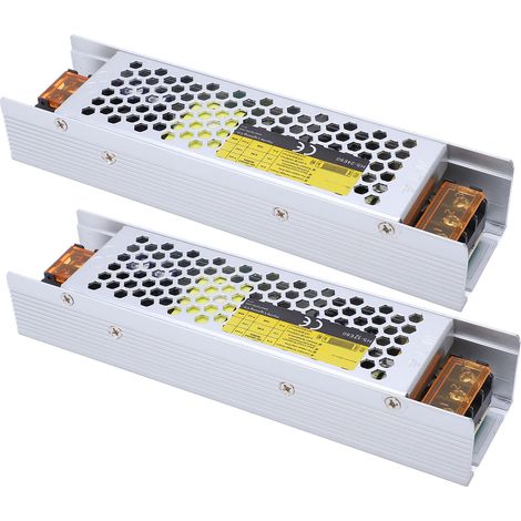 60W 24V 2,5A LED-Netzteil, Regler-Konverter für LED-Streifen, AC-Eingang 185-264V, DC-Ausgang 24V, wasserdichter Treiber. (1/5)