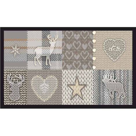 TAPIS VELVET D2609-7 WINTER 45X75 MERCURY MB017682
