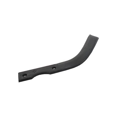 Cuchillo de fresa izquierdo para motocultor adaptable a modelos SEP 60, 70, 100 - L: 200mm, diámetro del agujero ø 10,5mm, distancia entre centros 70mm. Tipo