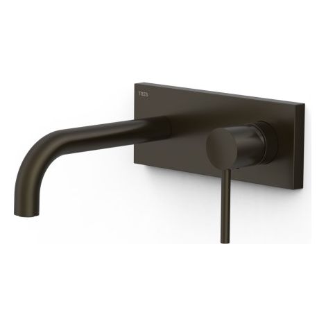 TRES 26230031KMB STUDY Pieza Vista para Cuerpo Empotrado De Lavabo Color Negro Bronce - ref: 26230031KMB